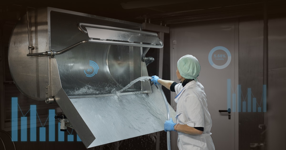 Water Quality Monitoring in Industrial Washing and Cleaning Processes