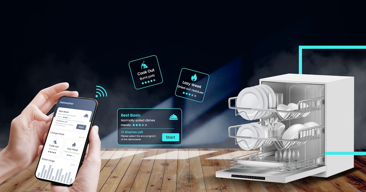 IoT Use Cases in Smart Dishwashers