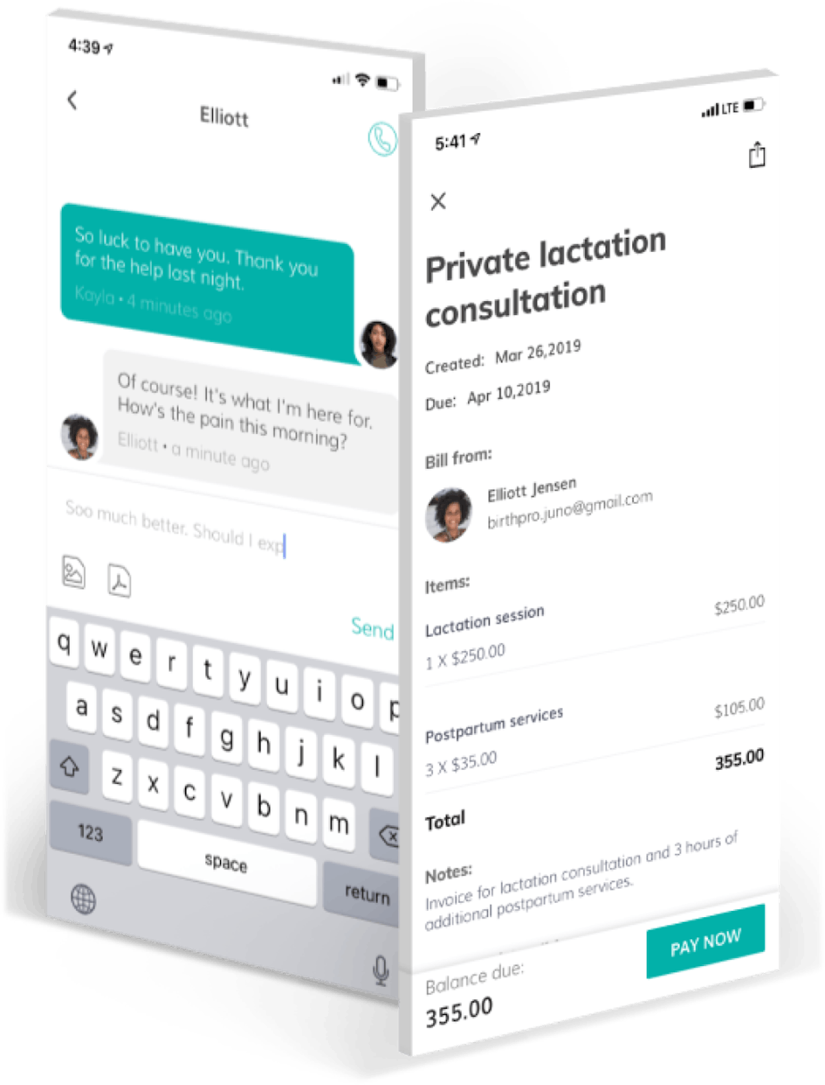 Hello Meela Chat Feature